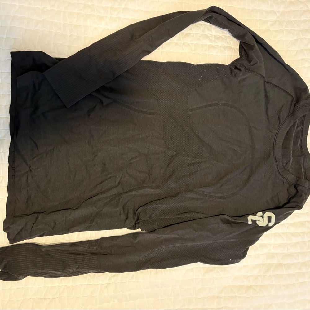 lululemon athletica Black Long Sleeve Tee USC